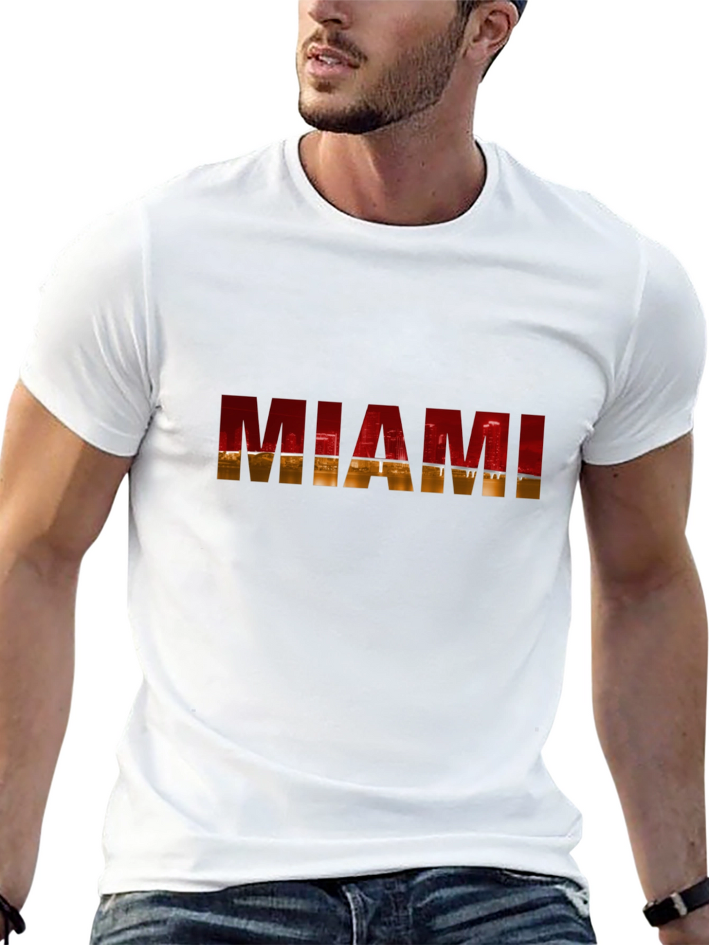 Miami Skyline T-Shirt