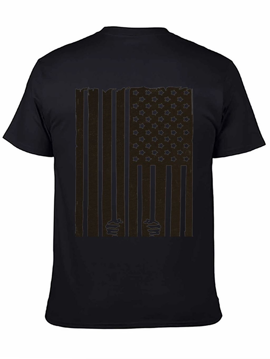 Distressed American Flag Freedom T-Shirt