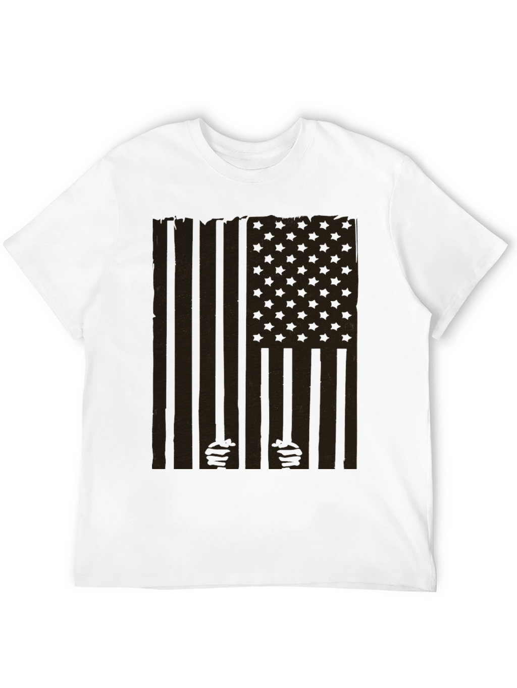 Distressed American Flag Freedom T-Shirt