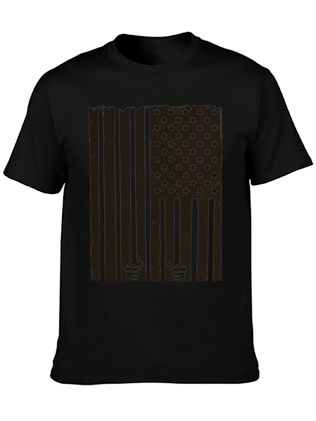 Distressed American Flag Freedom T-Shirt