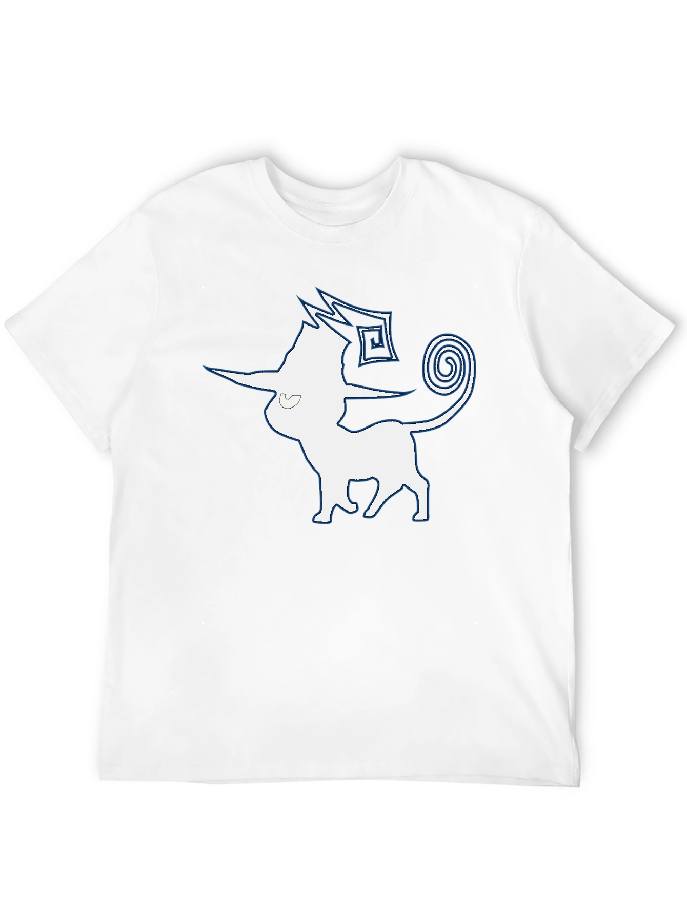 Mens Black T-Shirt with Espeon Graphic