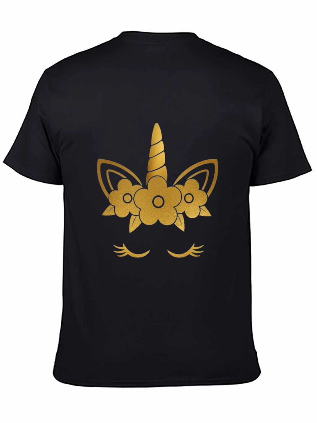 Unicorn Tee - Gold Foil Design