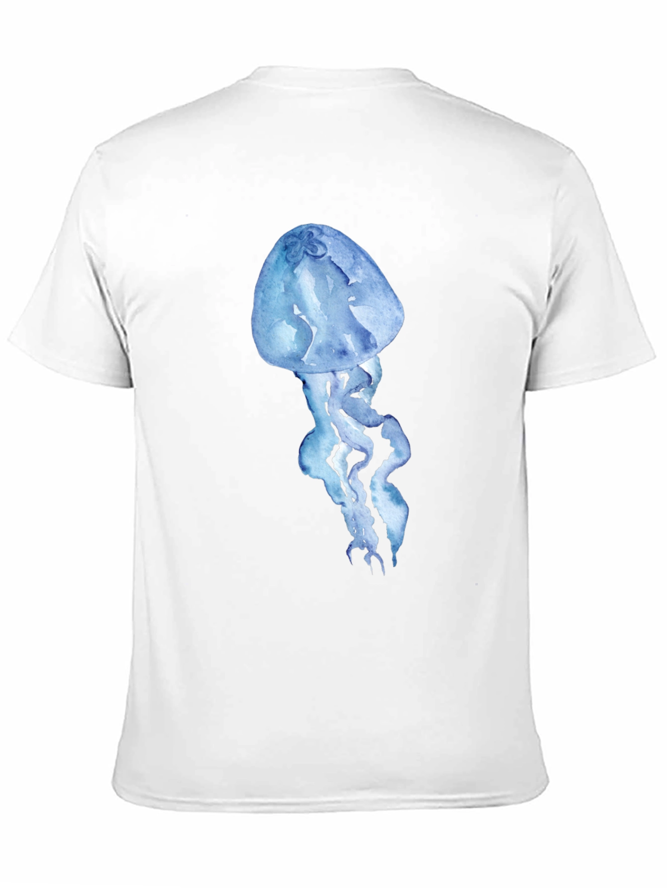Jellyfish Print Black T-Shirt - Stylish & Unique