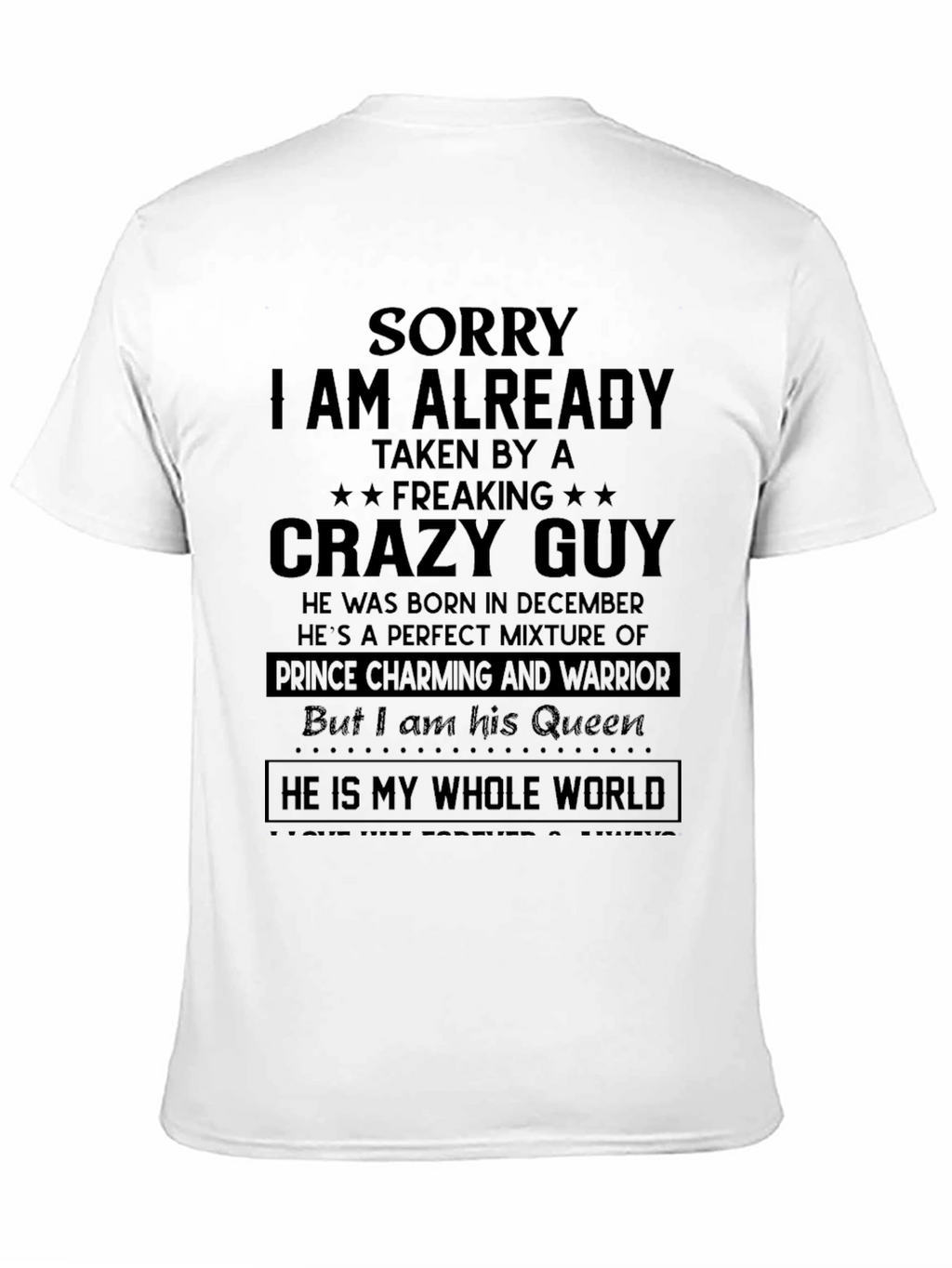 Crazy Guy T-Shirt - Already Taken