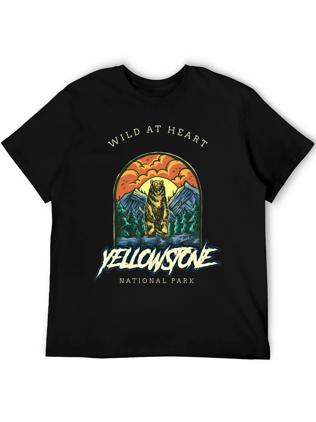 Wild at Heart Yellowstone Tee