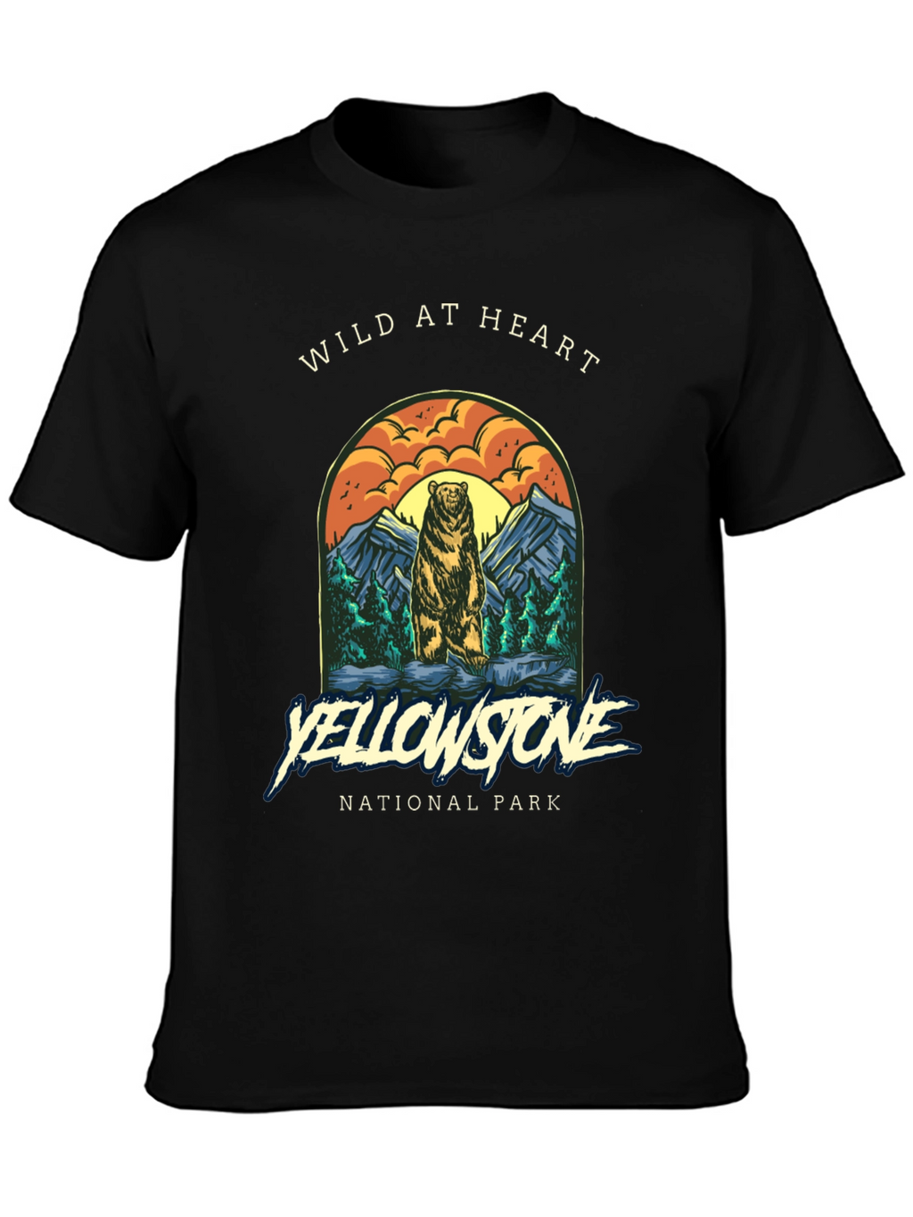 Wild at Heart Yellowstone Tee