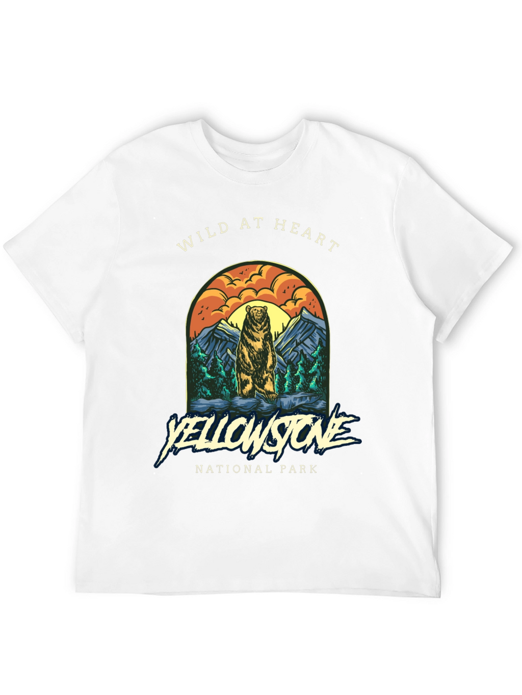 Wild at Heart Yellowstone Tee