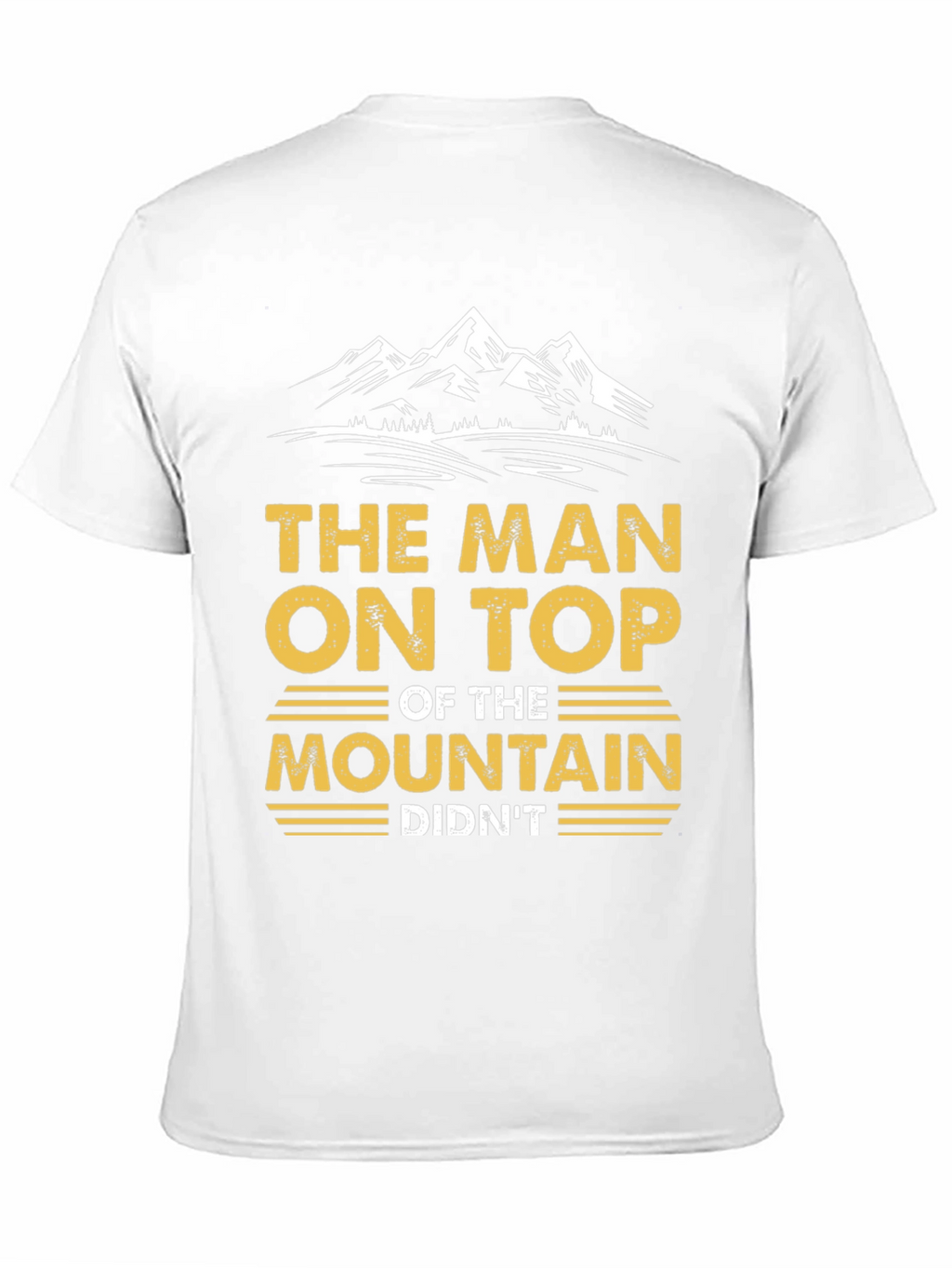 The Man on Top of the Mountain Graphic Tee