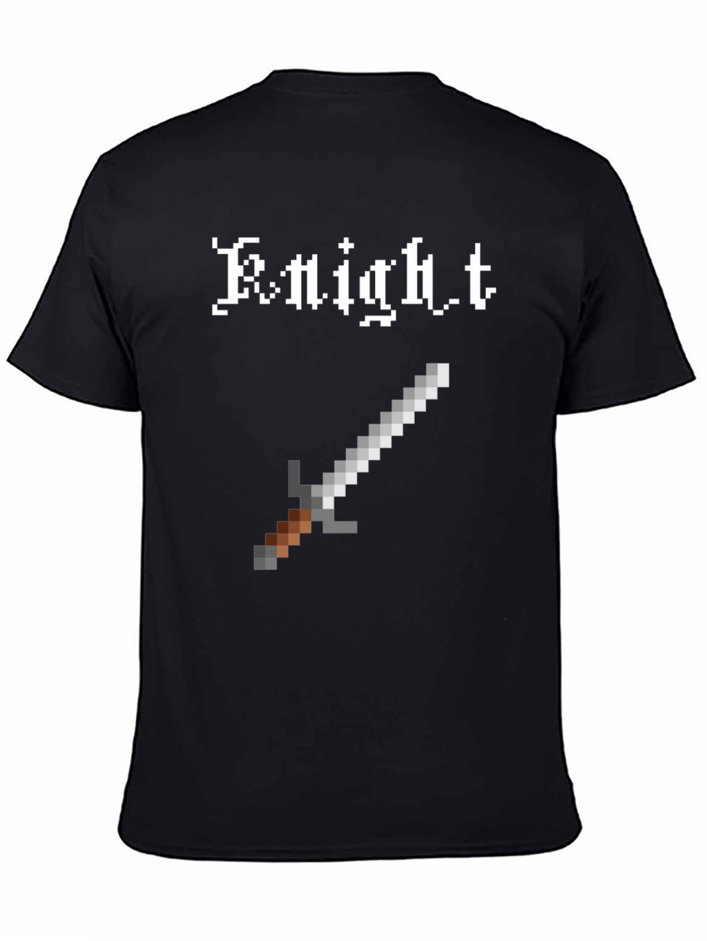 Pixel Knight T-Shirt - Classic 8-Bit Gaming Style