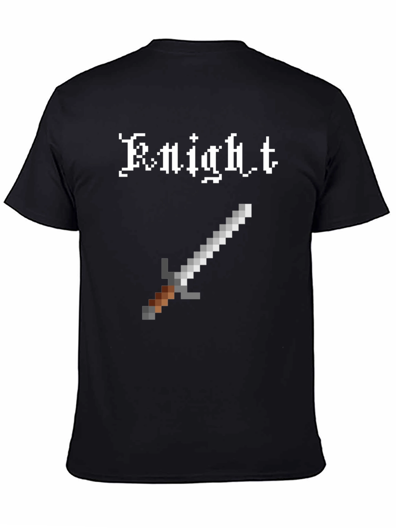 Pixel Knight T-Shirt - Classic 8-Bit Gaming Style