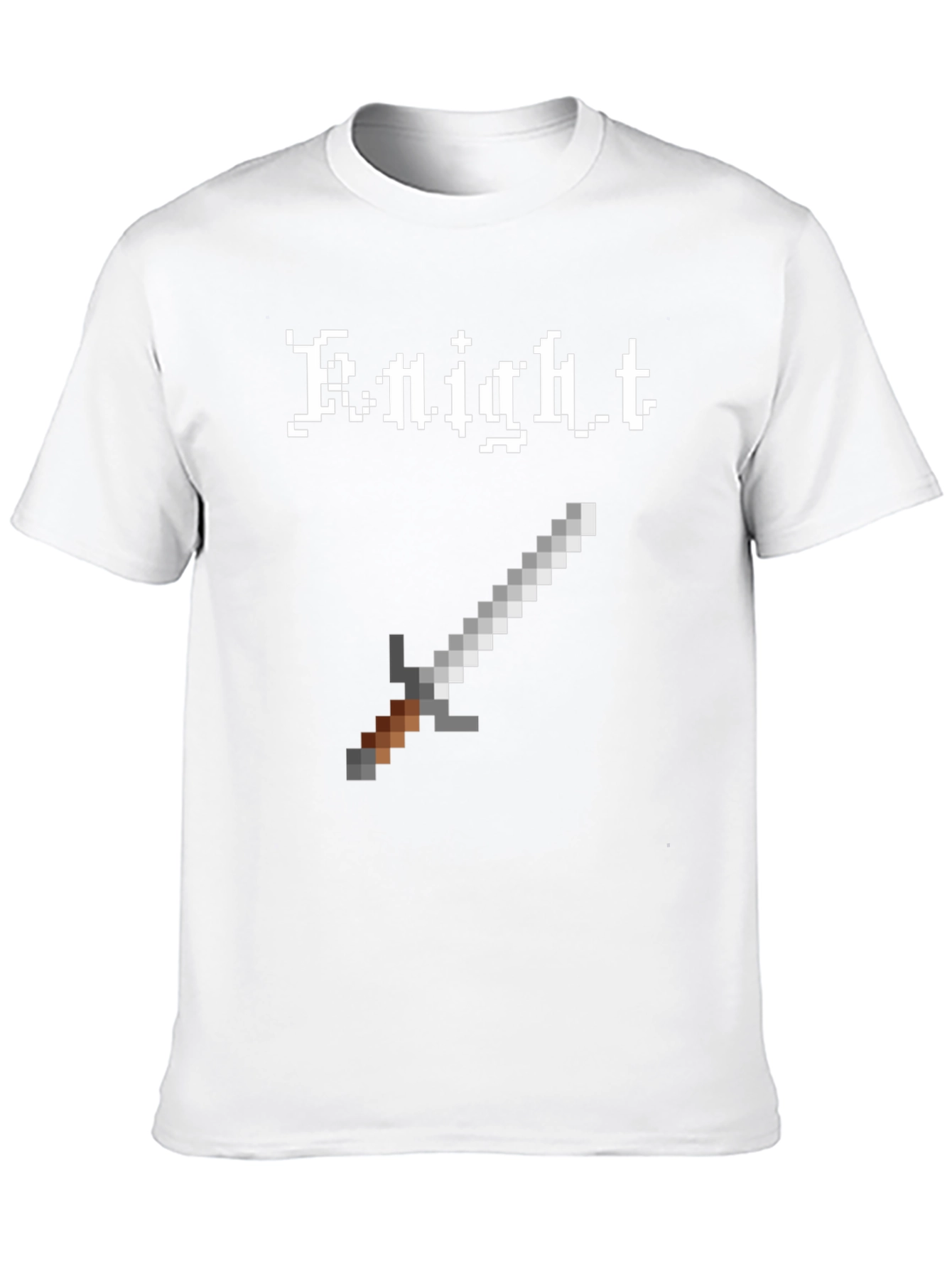 Pixel Knight T-Shirt - Classic 8-Bit Gaming Style
