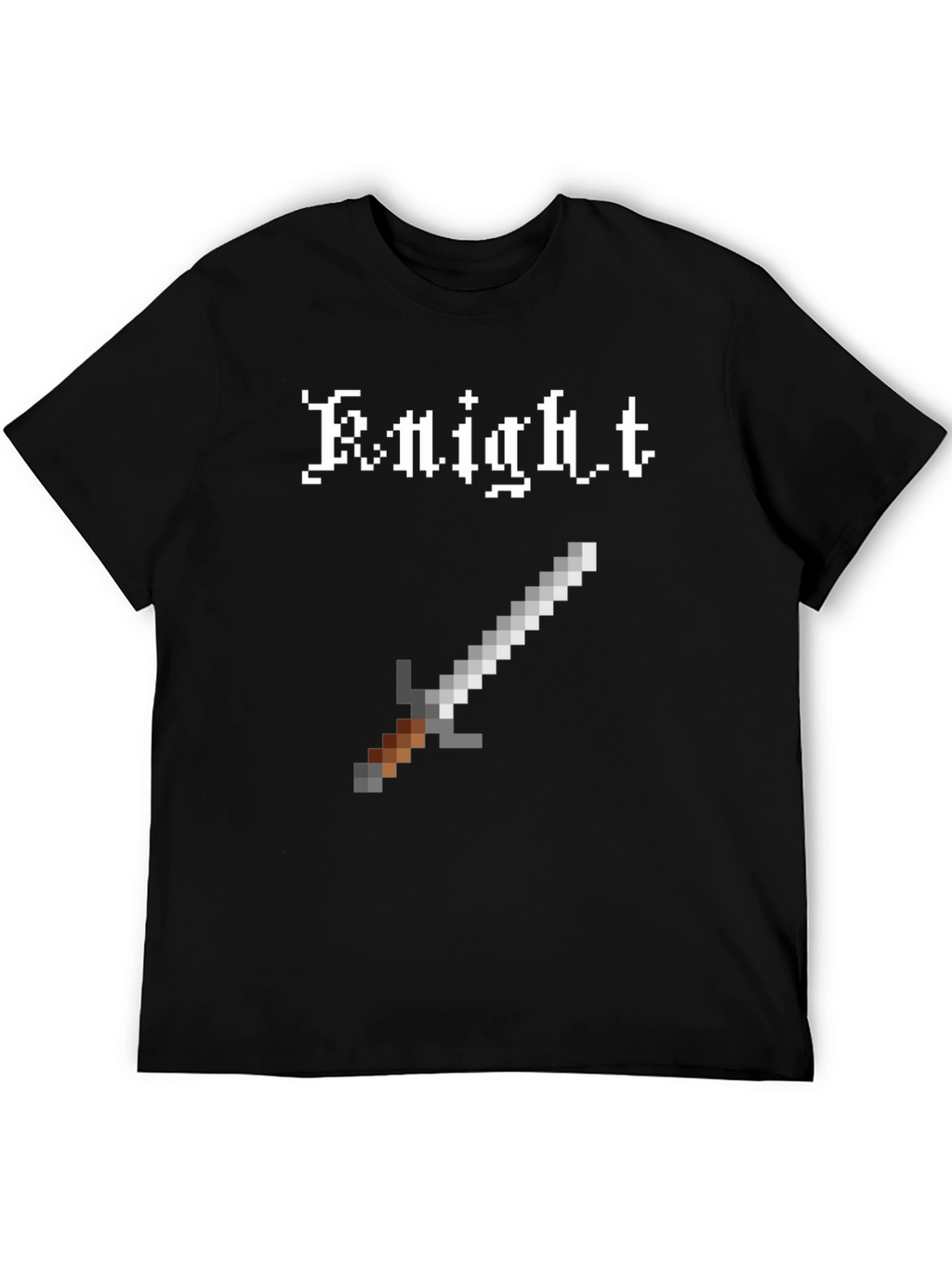 Pixel Knight T-Shirt - Classic 8-Bit Gaming Style