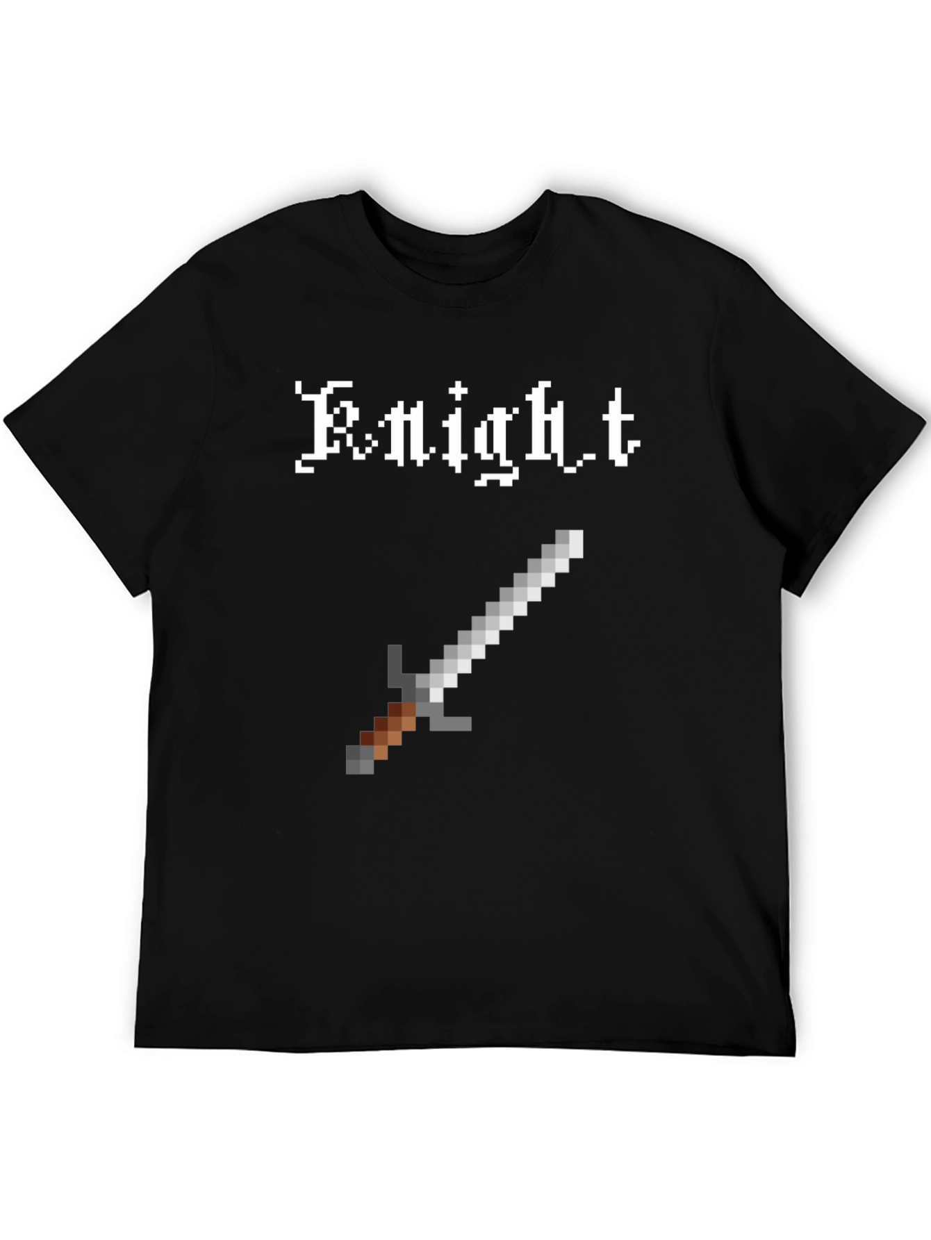 Pixel Knight T-Shirt - Classic 8-Bit Gaming Style