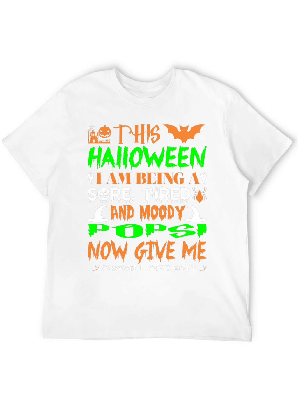 Halloween Sore Tired Moody Pops T-Shirt