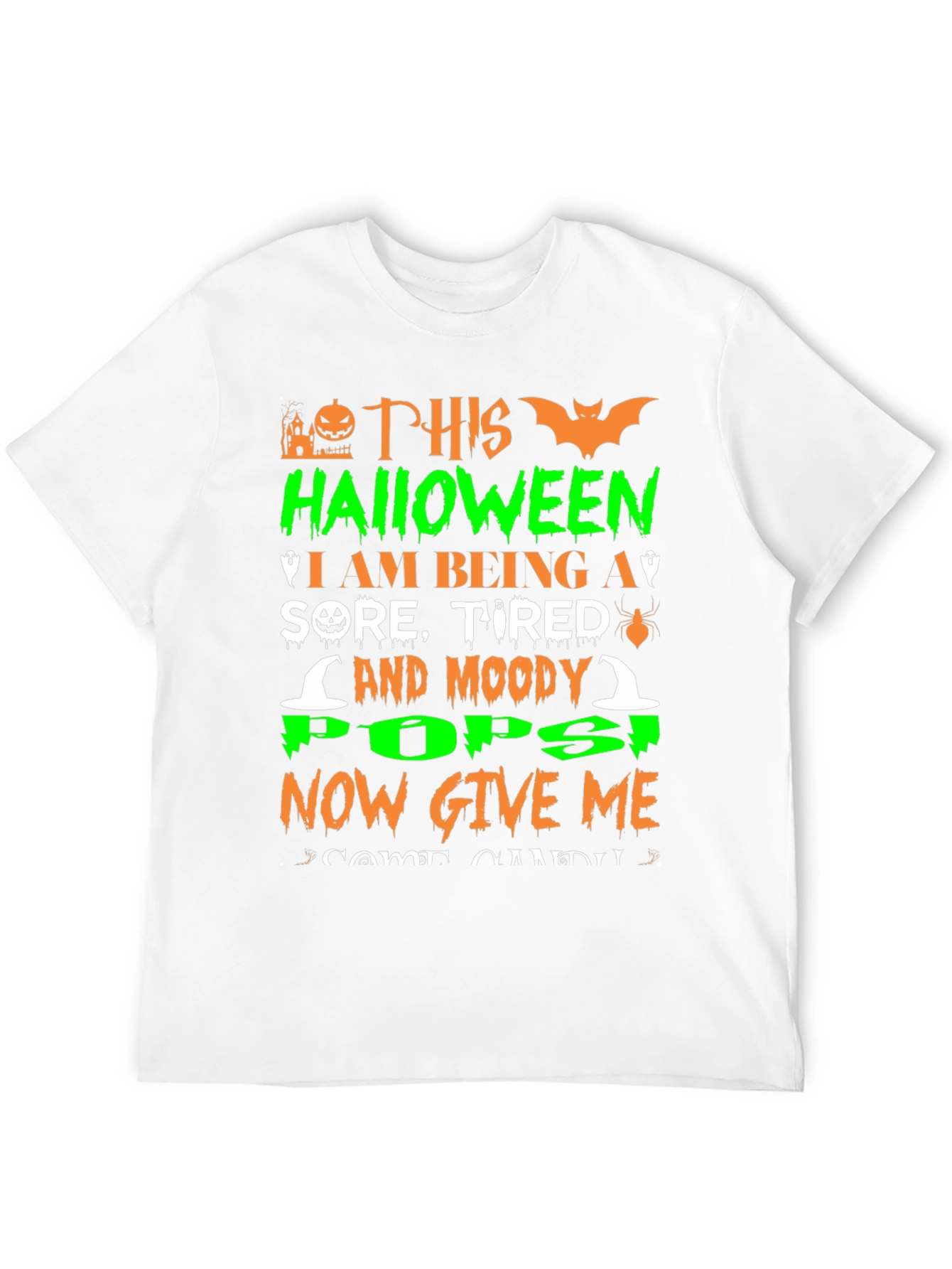 Halloween Sore Tired Moody Pops T-Shirt