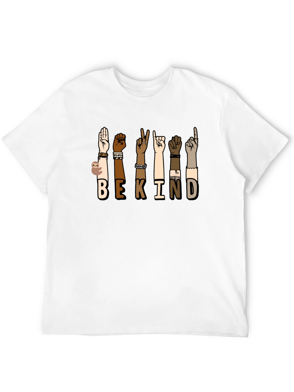 Be Kind Diversity Hands T-Shirt