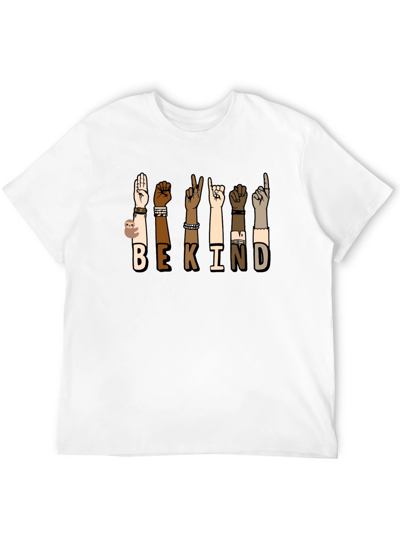 Be Kind Diversity Hands T-Shirt