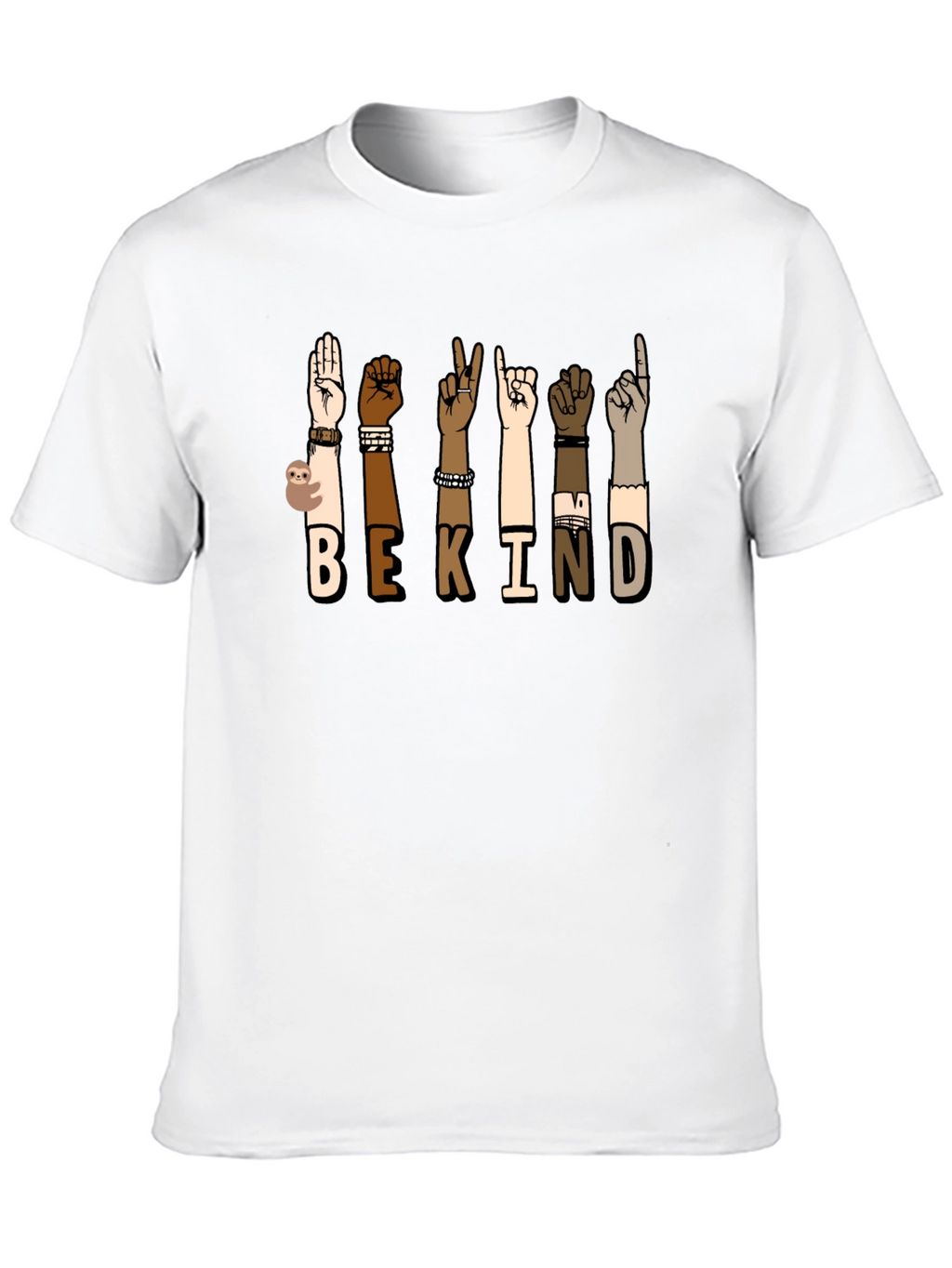 Be Kind Diversity Hands T-Shirt