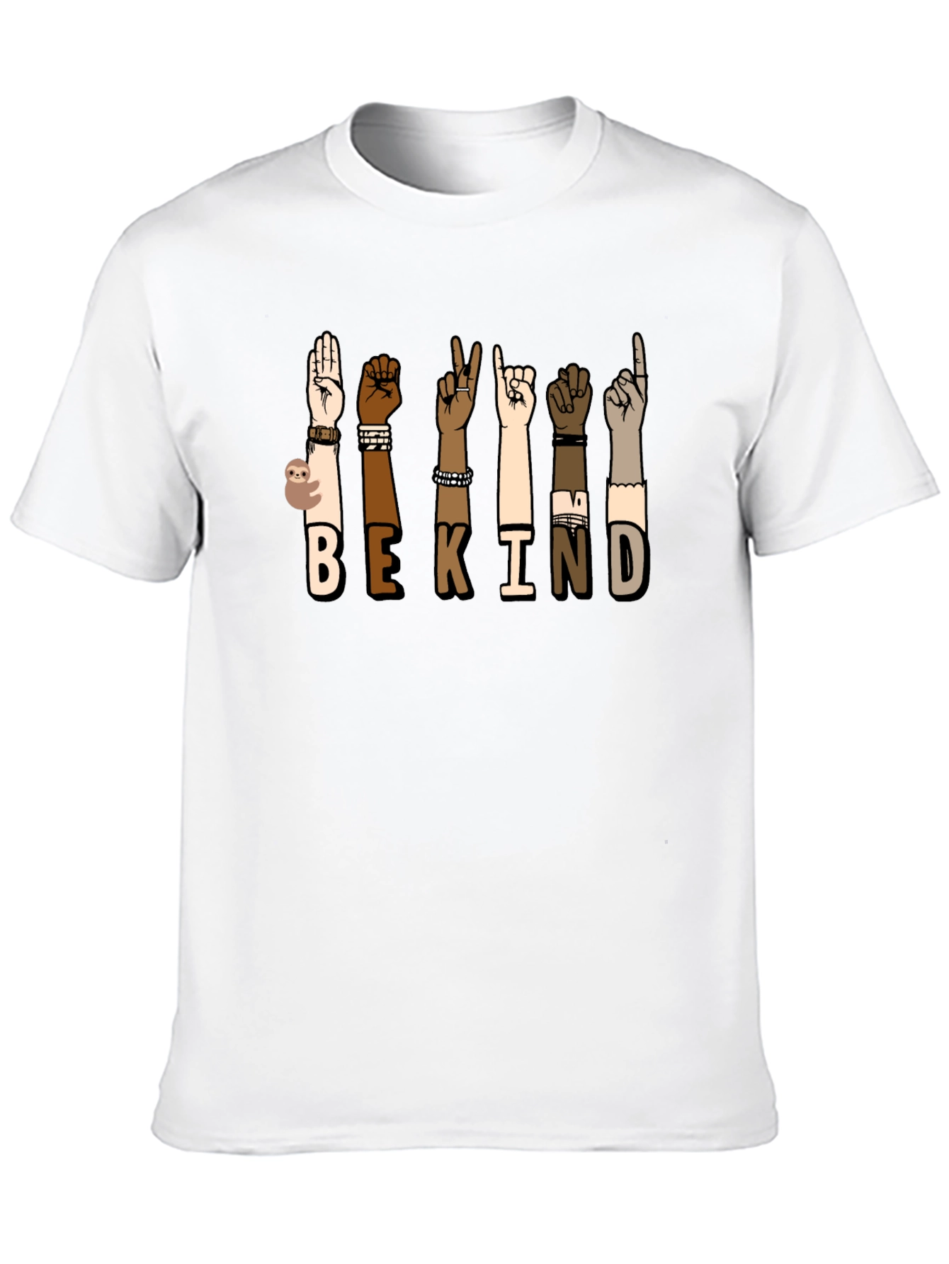 Be Kind Diversity Hands T-Shirt