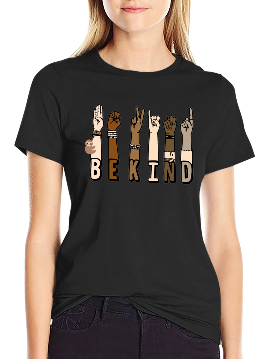 Be Kind Diversity Hands T-Shirt