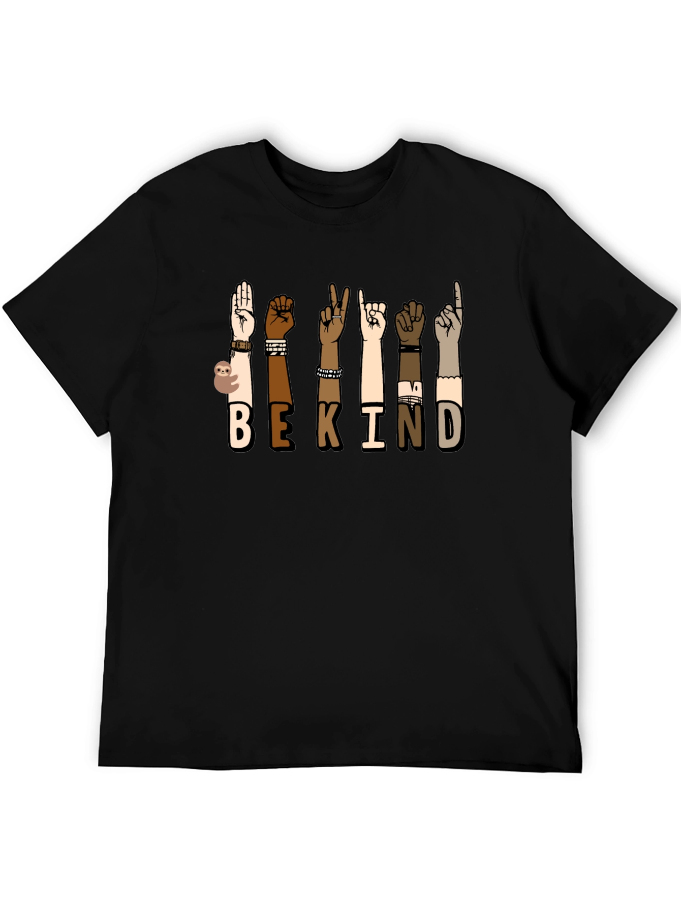 Be Kind Diversity Hands T-Shirt