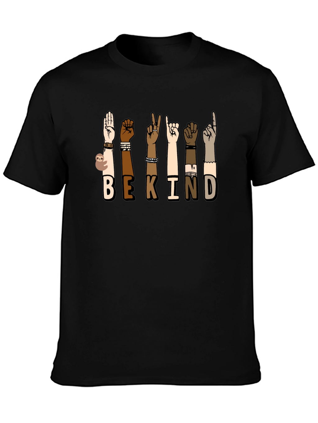 Be Kind Diversity Hands T-Shirt