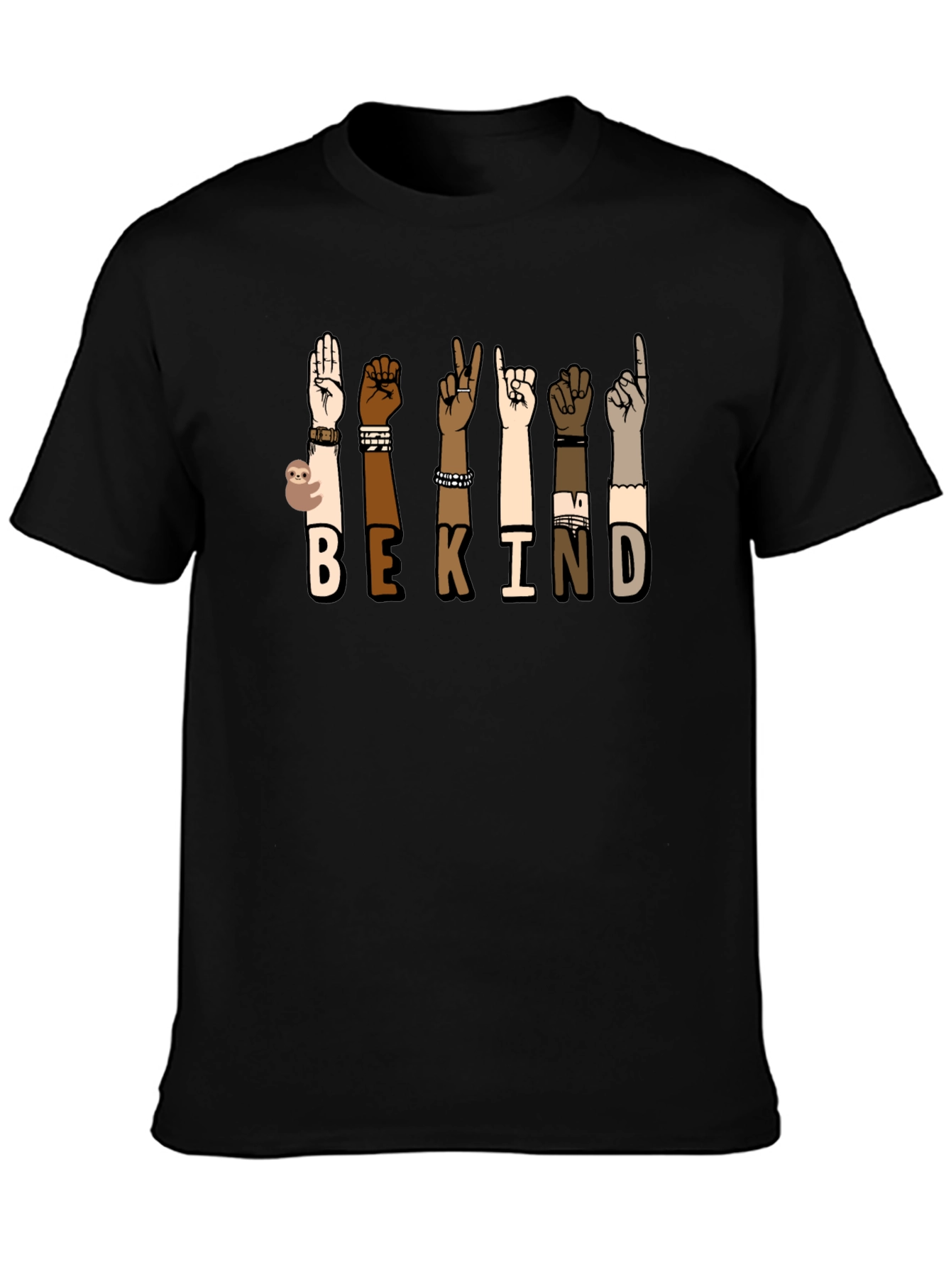 Be Kind Diversity Hands T-Shirt