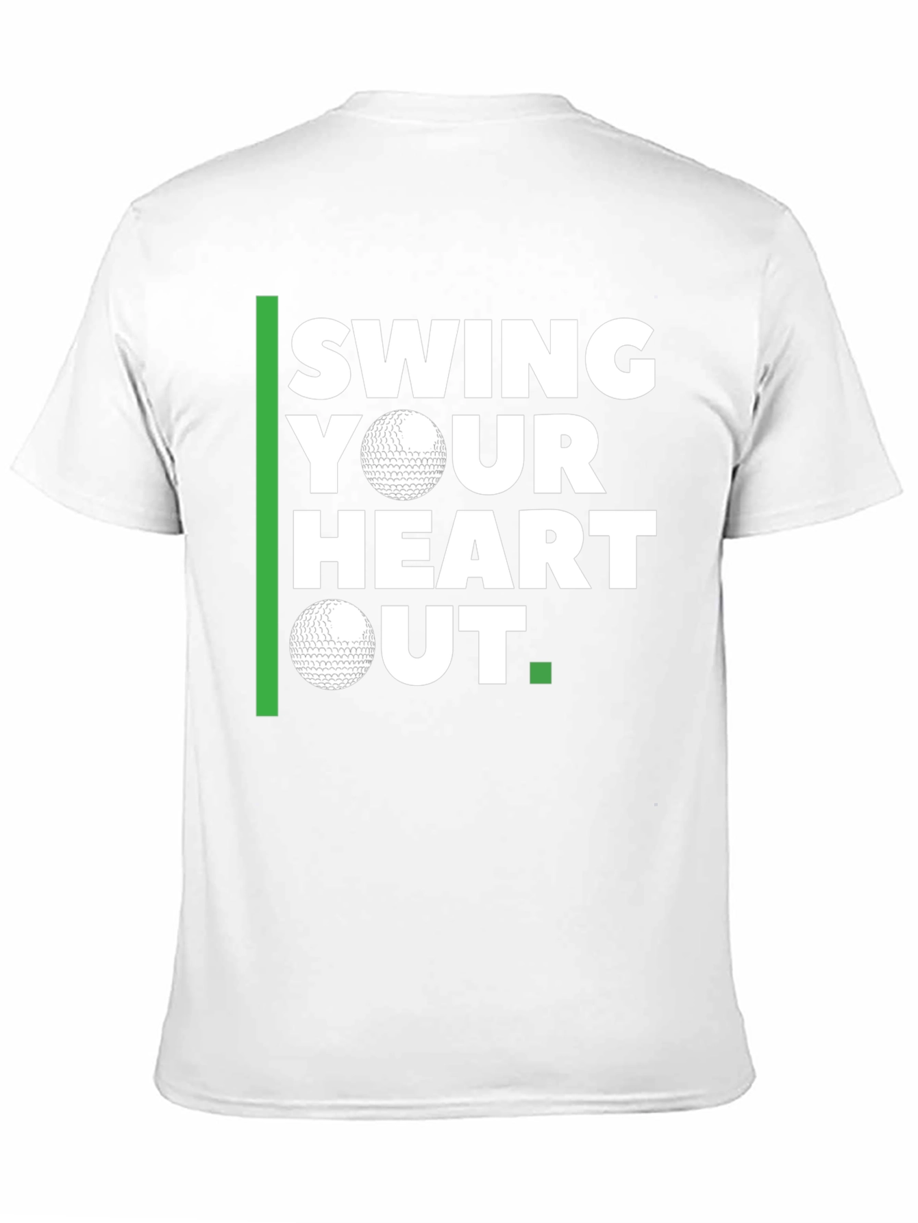 Swing Your Heart Out Golf T-Shirt