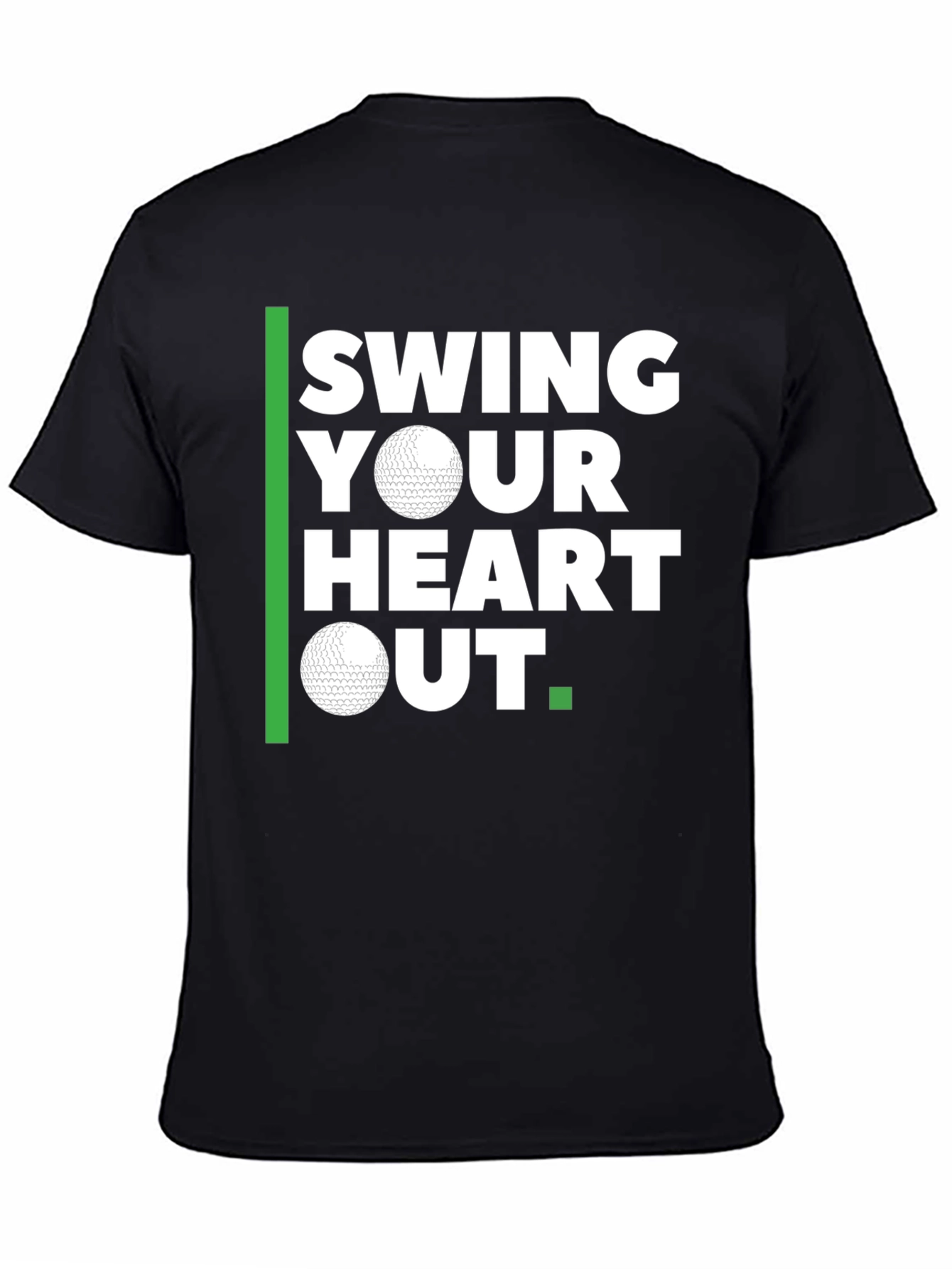 Swing Your Heart Out Golf T-Shirt
