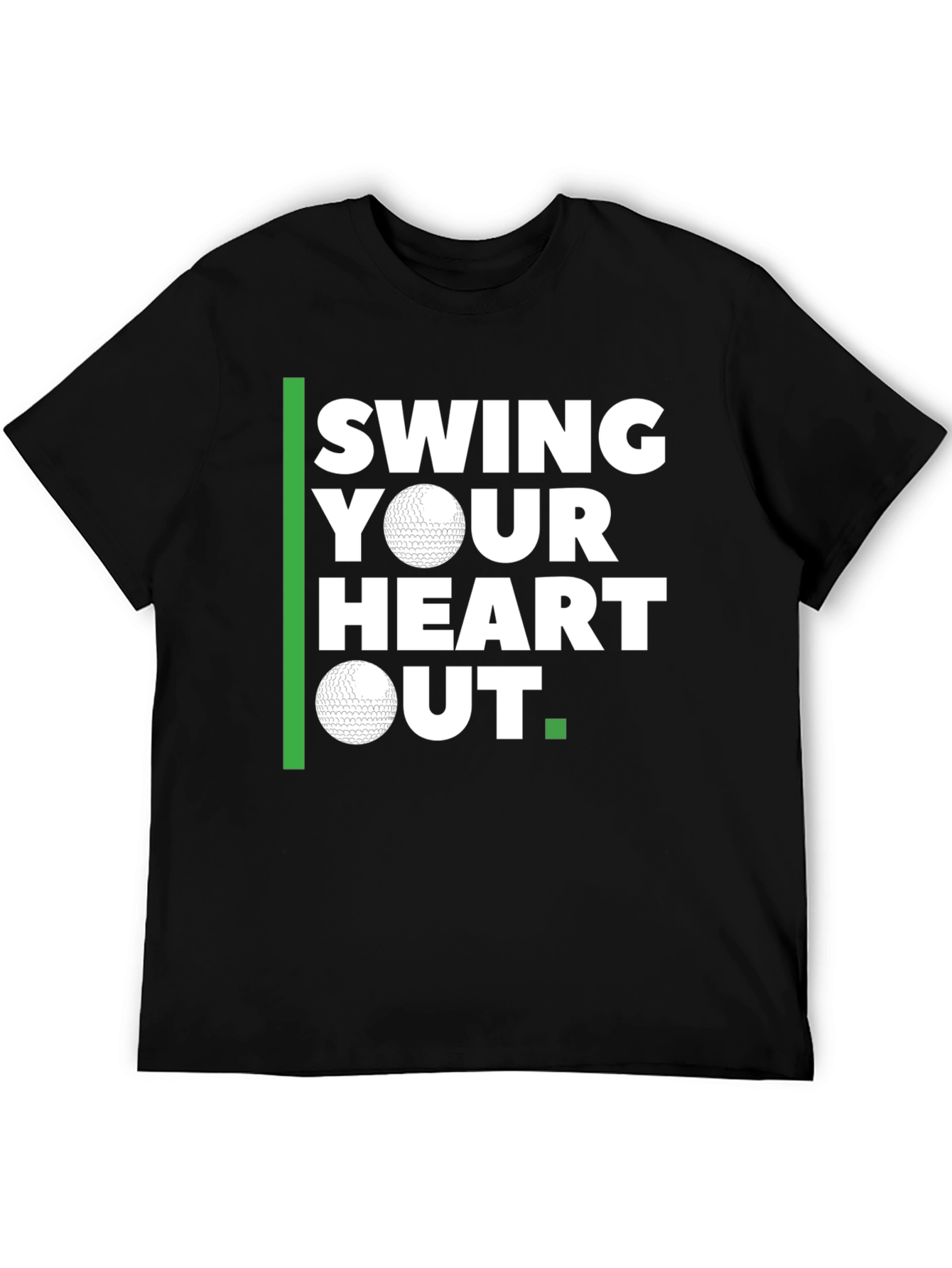 Swing Your Heart Out Golf T-Shirt