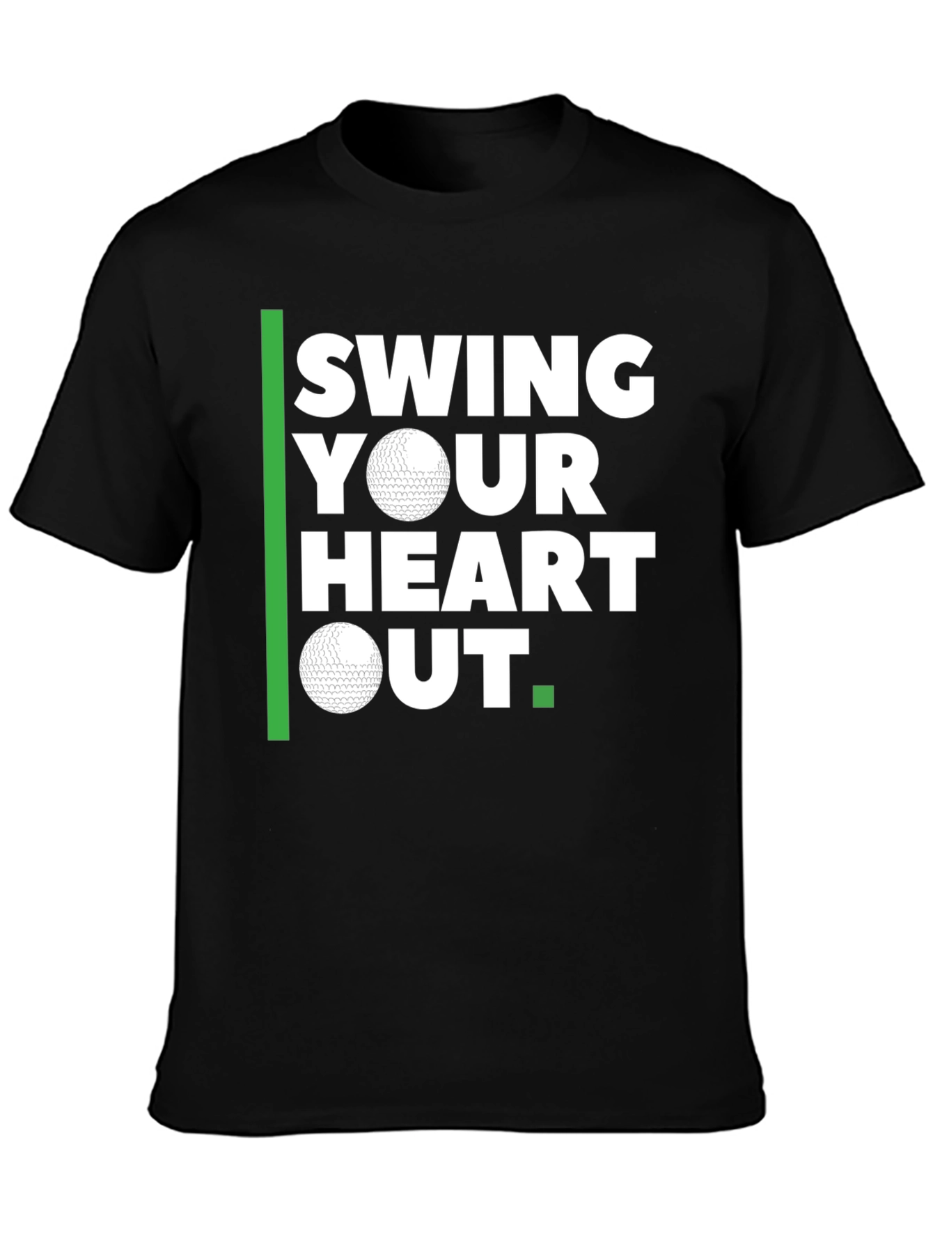 Swing Your Heart Out Golf T-Shirt