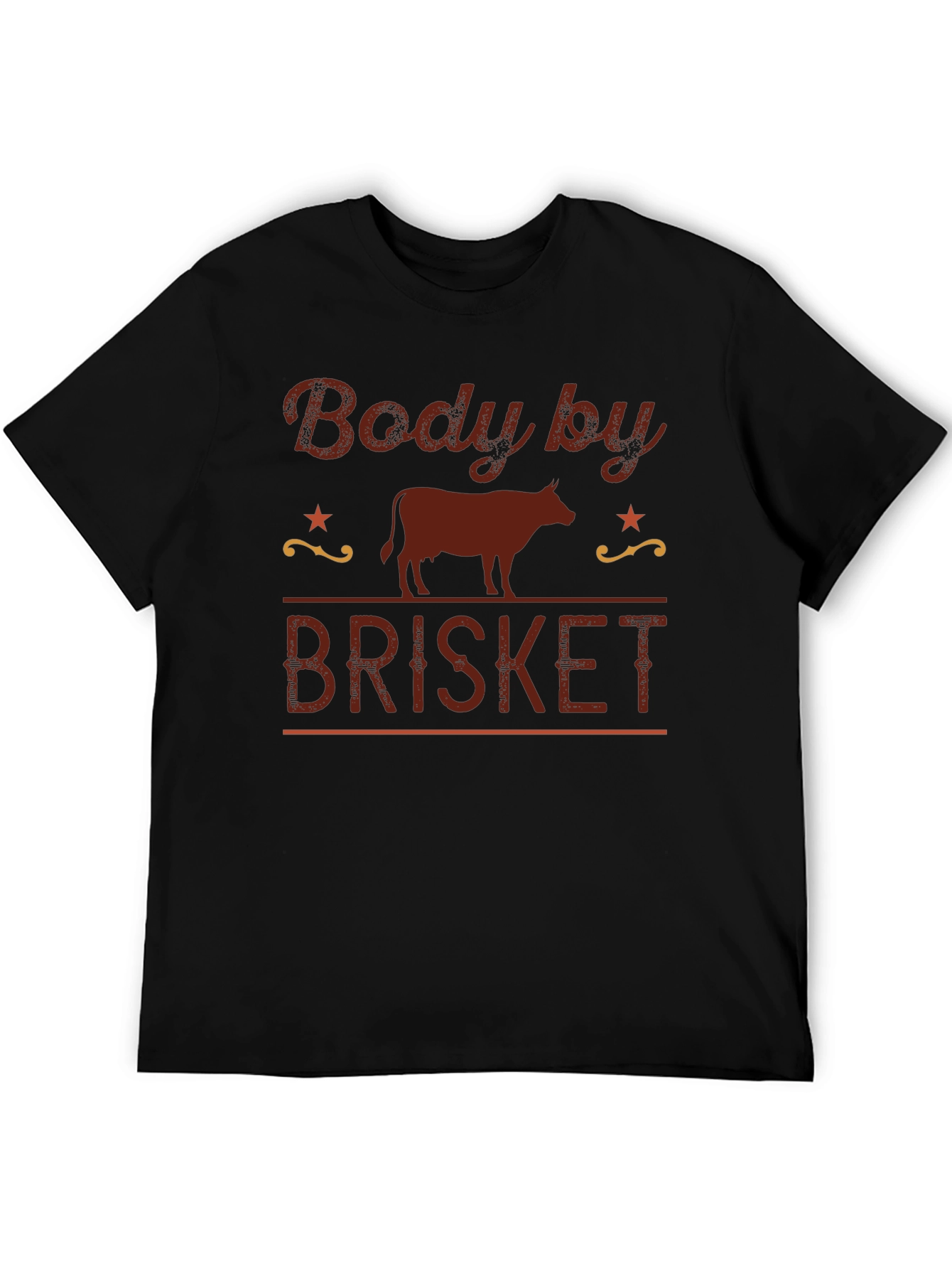 Body By Brisket Graphic T-Shirt - BBQ Lover Tee