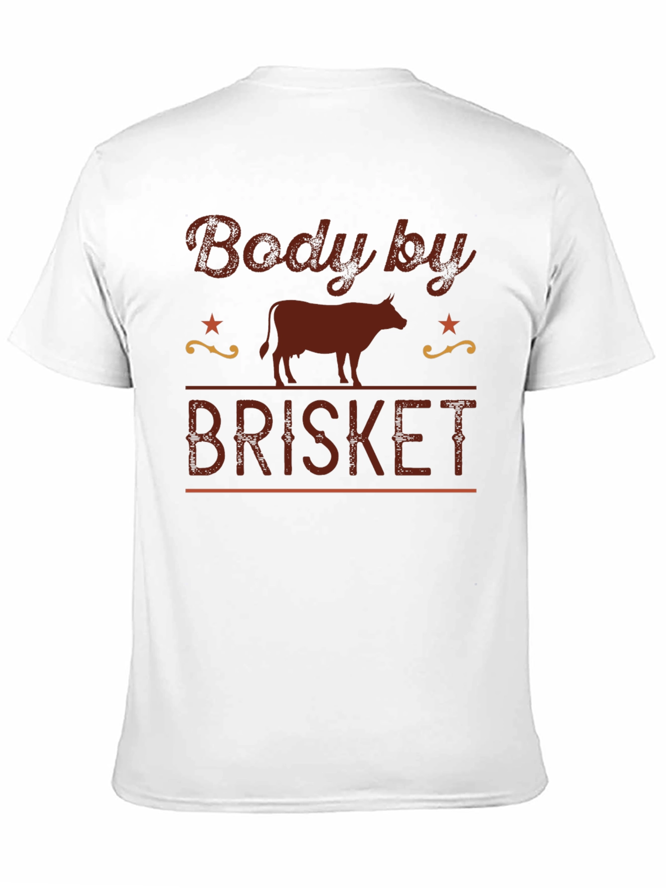 Body By Brisket Graphic T-Shirt - BBQ Lover Tee