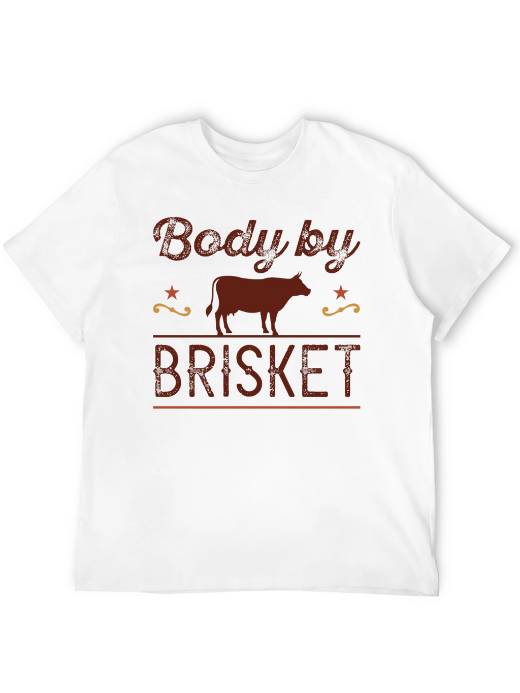 Body By Brisket Graphic T-Shirt - BBQ Lover Tee