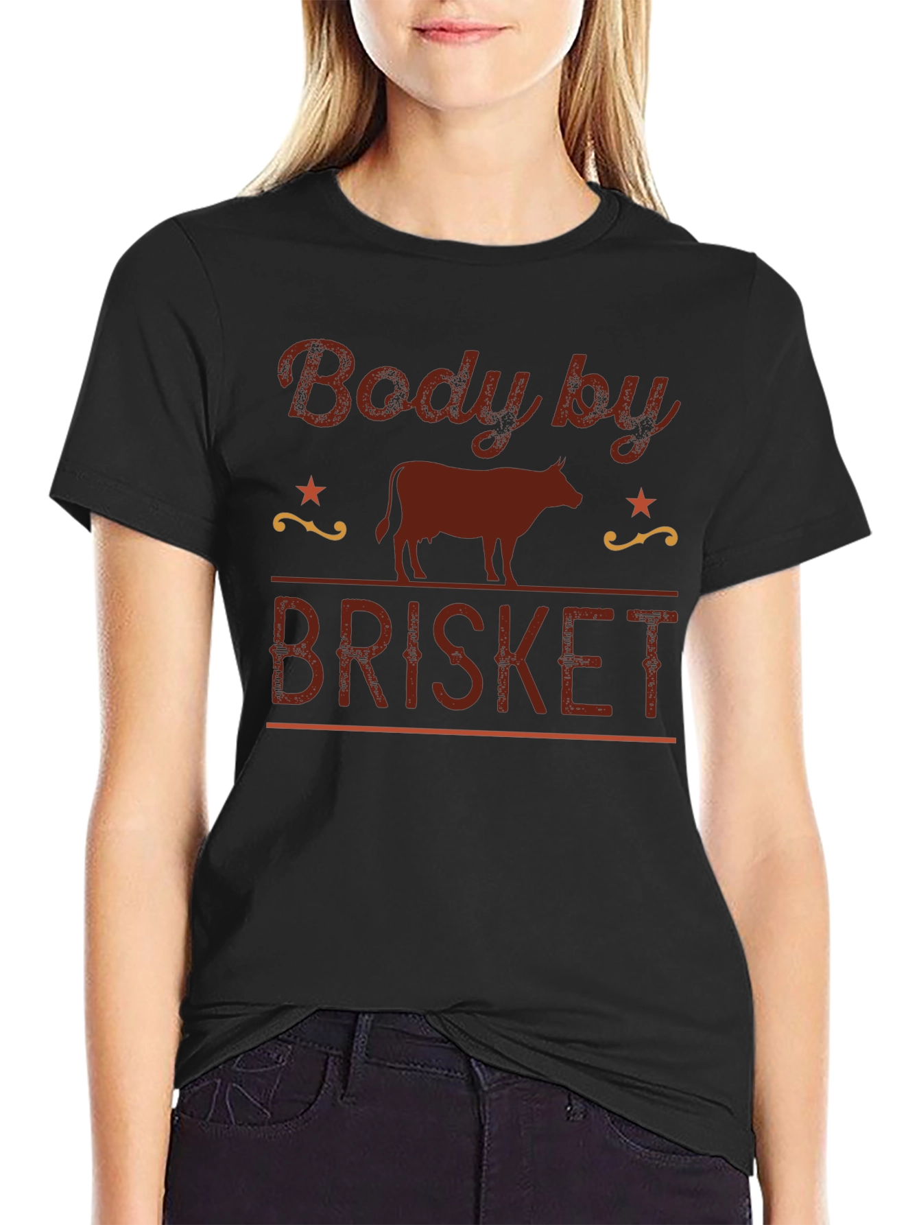 Body By Brisket Graphic T-Shirt - BBQ Lover Tee