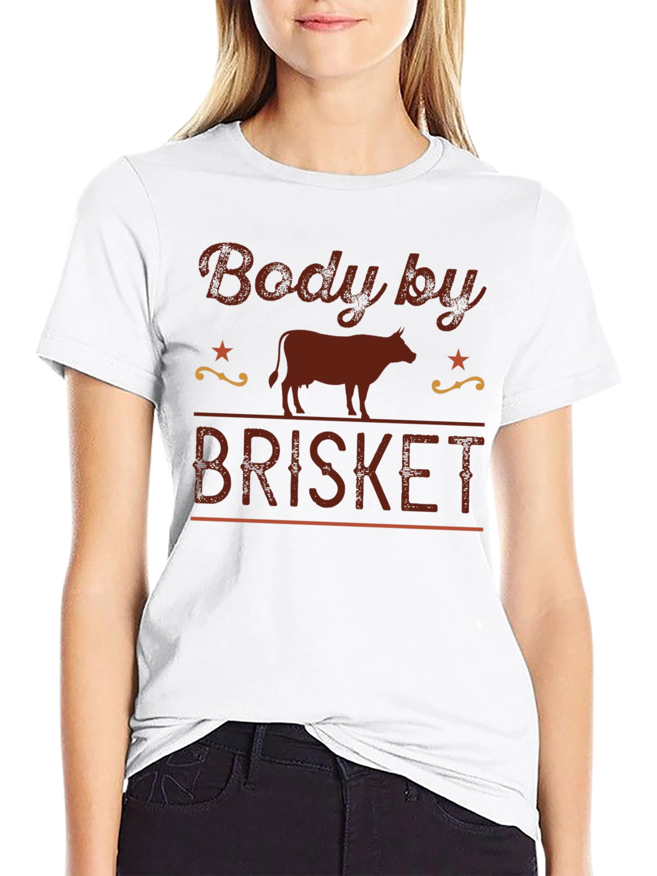 Body By Brisket Graphic T-Shirt - BBQ Lover Tee