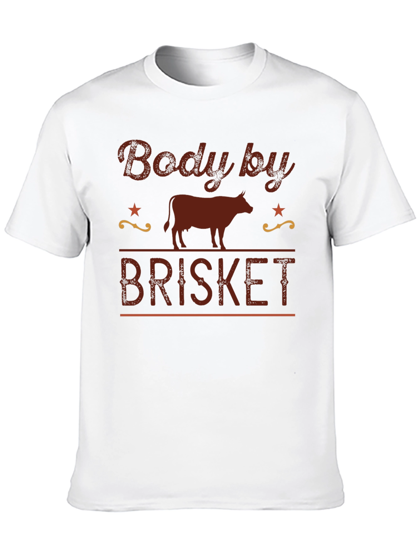 Body By Brisket Graphic T-Shirt - BBQ Lover Tee