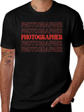 Photographer Graphic Tee - Stylish Comfort