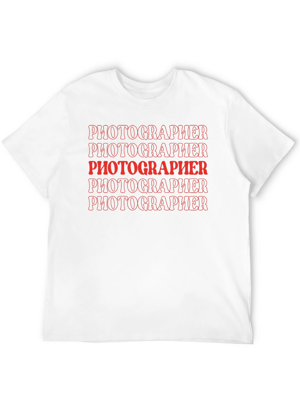 Photographer Graphic Tee - Stylish Comfort