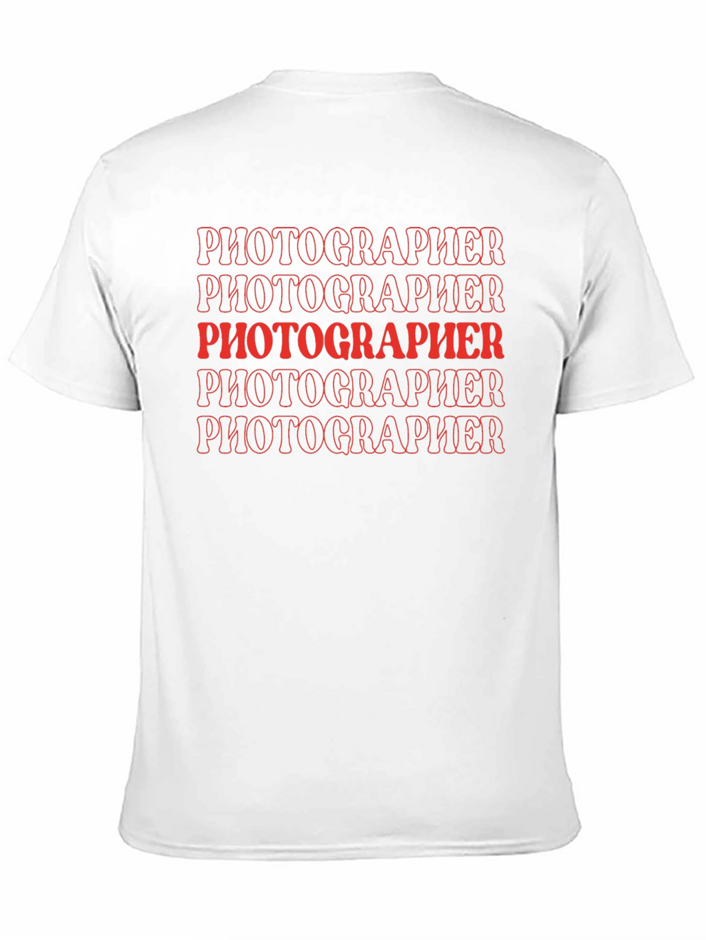 Photographer Graphic Tee - Stylish Comfort