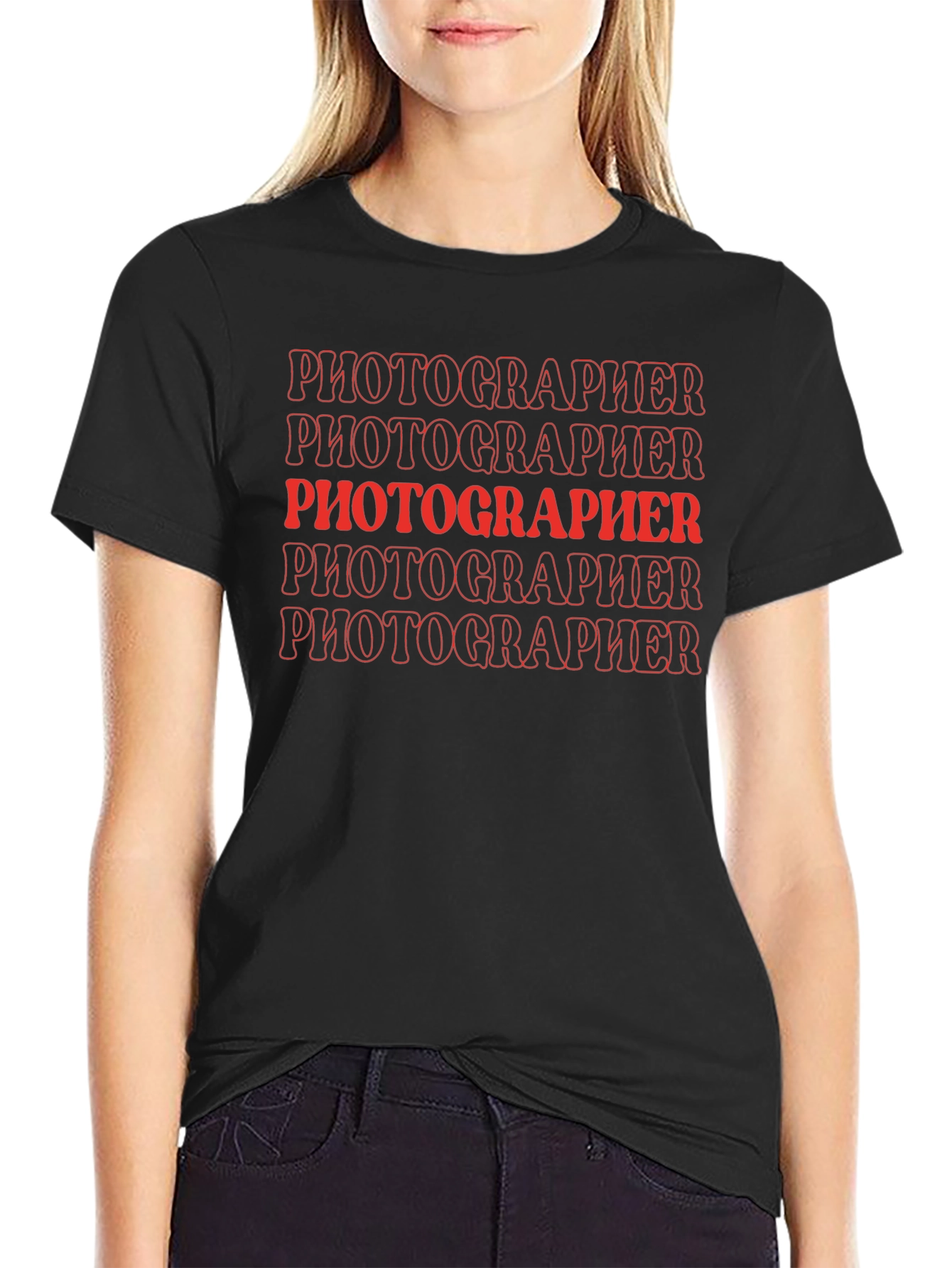 Photographer Graphic Tee - Stylish Comfort