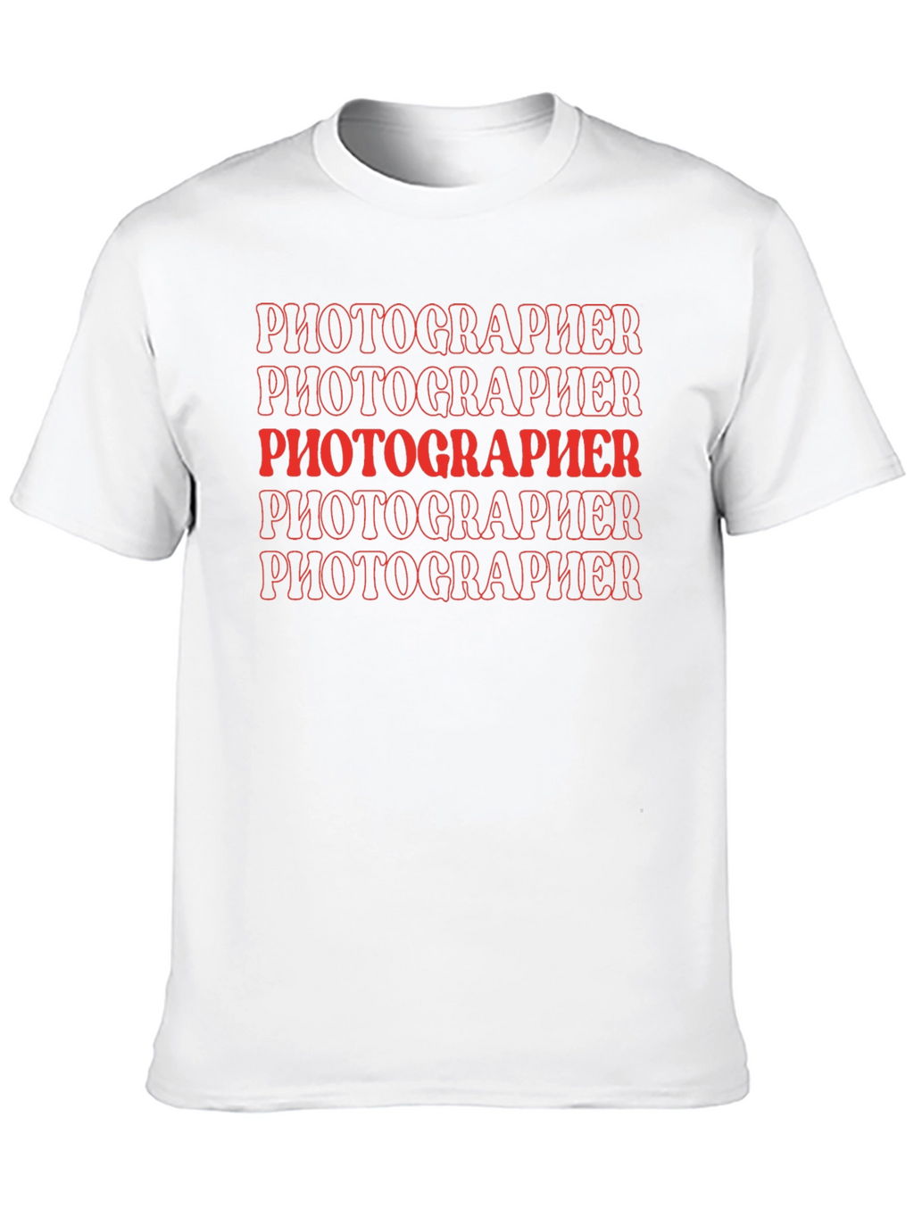 Photographer Graphic Tee - Stylish Comfort