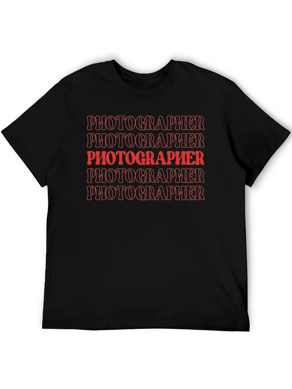 Photographer Graphic Tee - Stylish Comfort