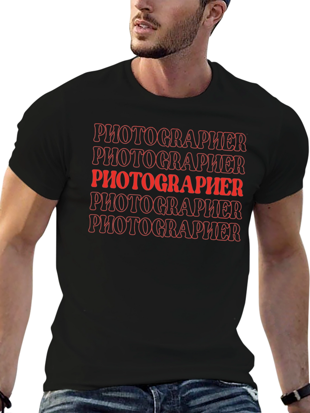 Photographer Graphic Tee - Stylish Comfort