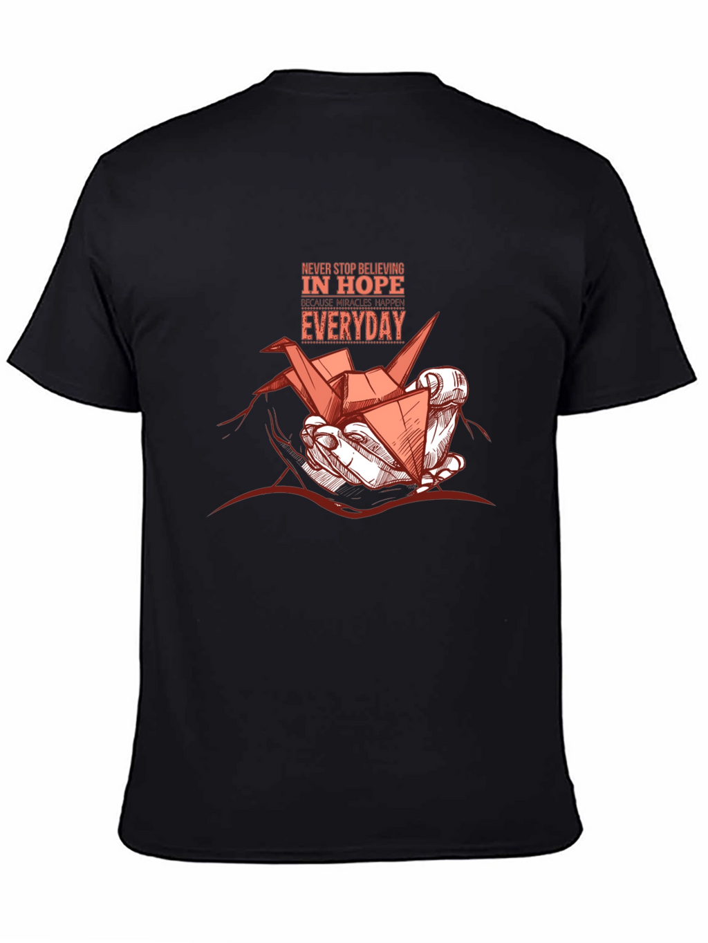 Hope Everyday Graphic Tee - Stylish Black T-Shirt