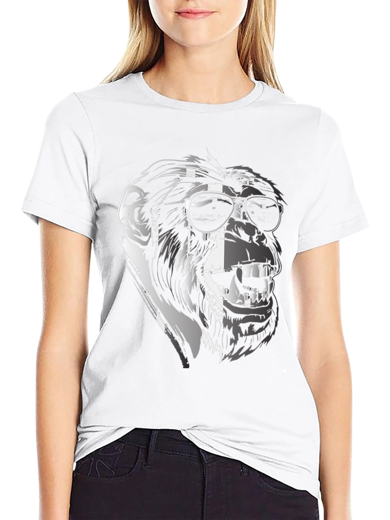 Cool Chimp Graphic Tee - Black