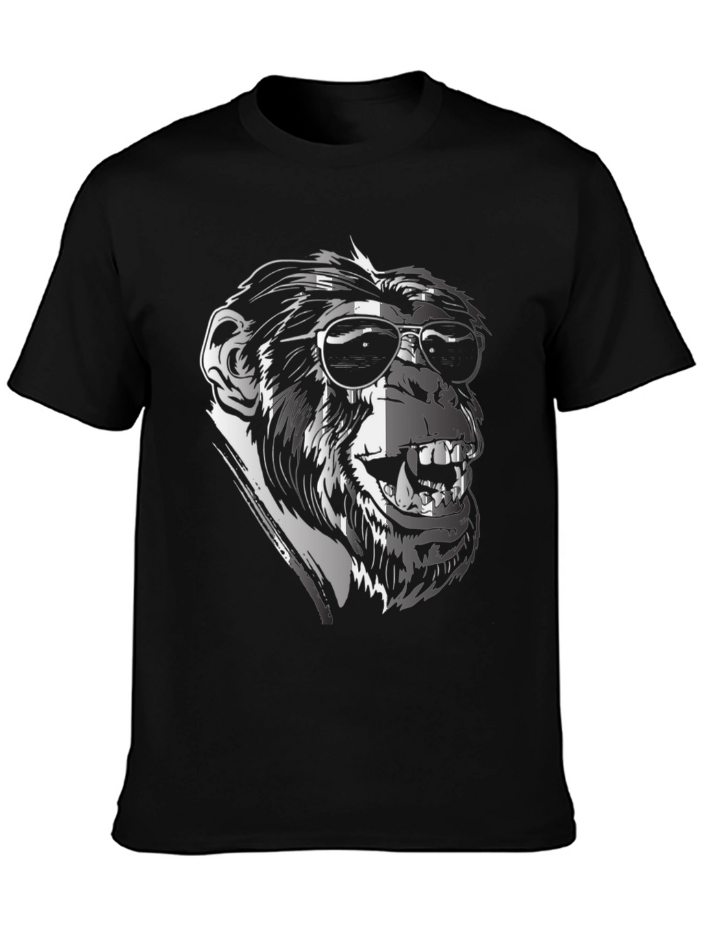Cool Chimp Graphic Tee - Black