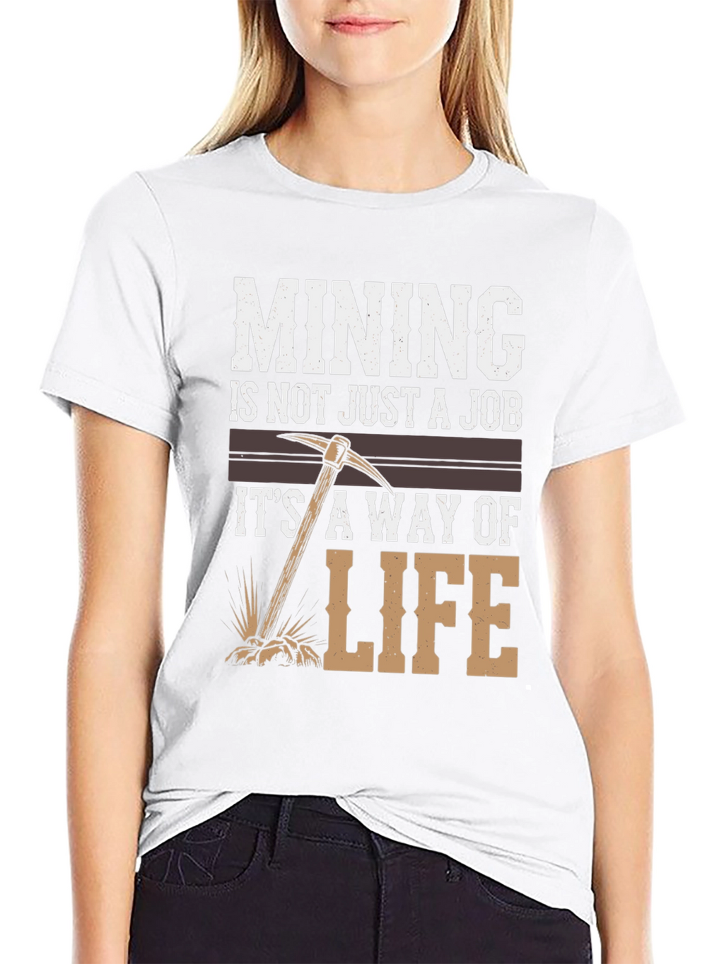 Mining is a Way of Life Graphic Tee
