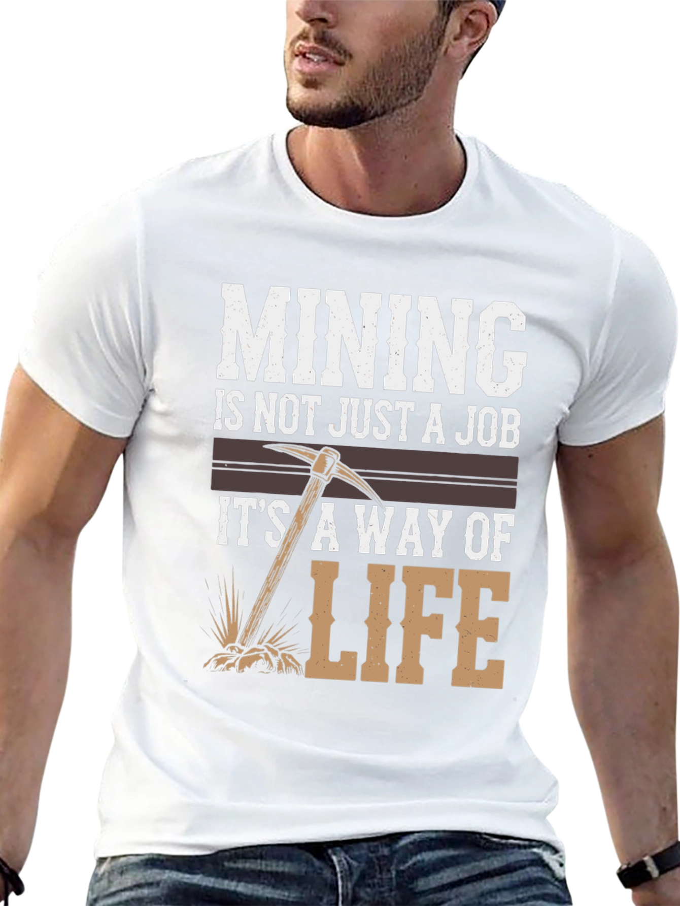 Mining is a Way of Life Graphic Tee