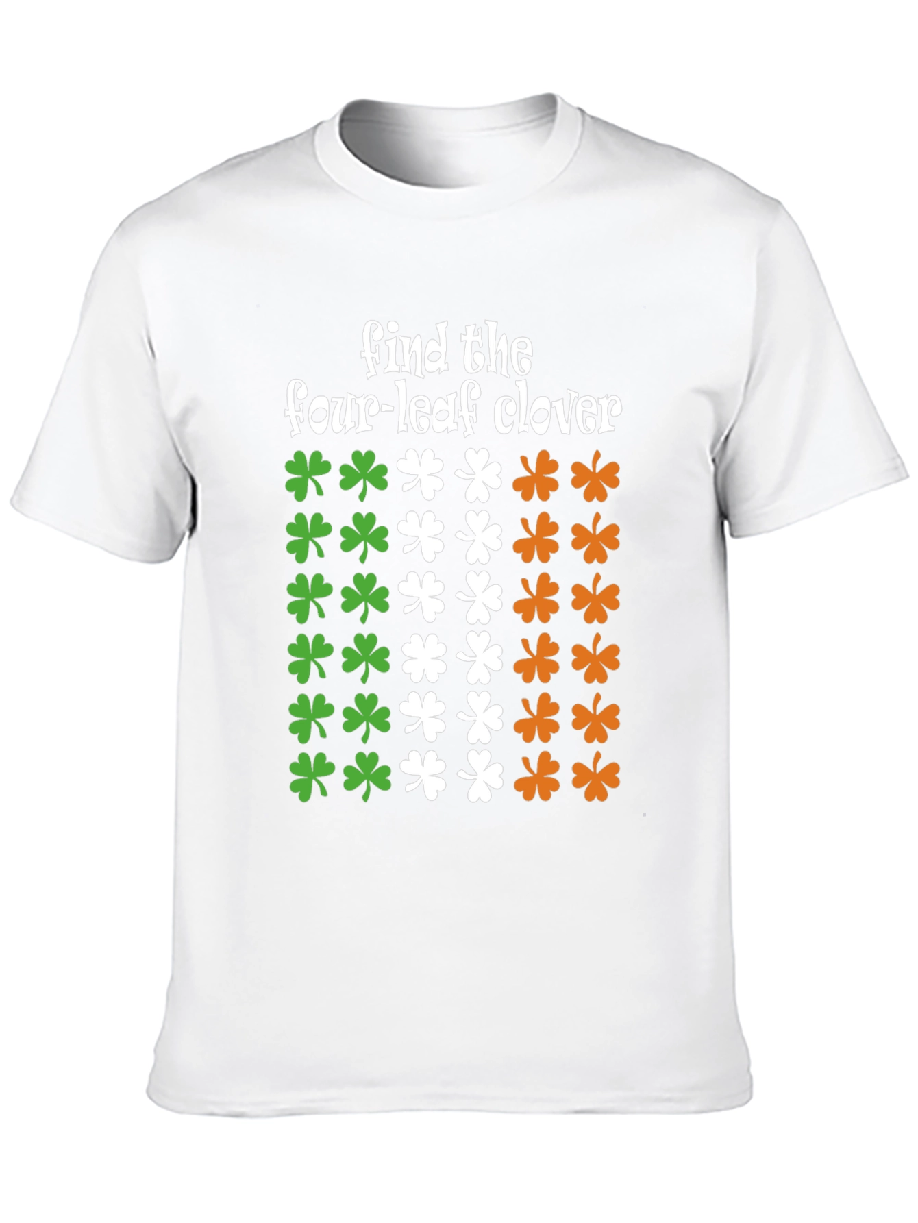 St. Patricks Day Find the Four-Leaf Clover T-Shirt